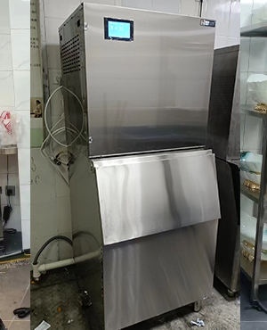 300公斤纯雪花制冰机交付浙江绍兴客户